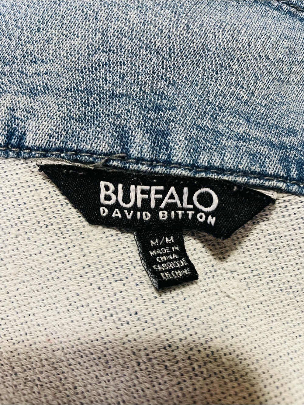 Buffalo David Bitton Medium Blue Jean Jacket View 4